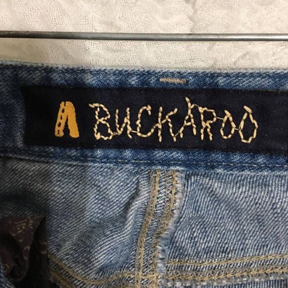 Buckaroo Distressed Bootcut Jeans Size 26 - Picture 6 of 10